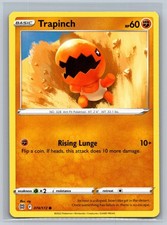 Carta Pokemon Trapinch 074/172 stelle brillanti comuni giocata poco