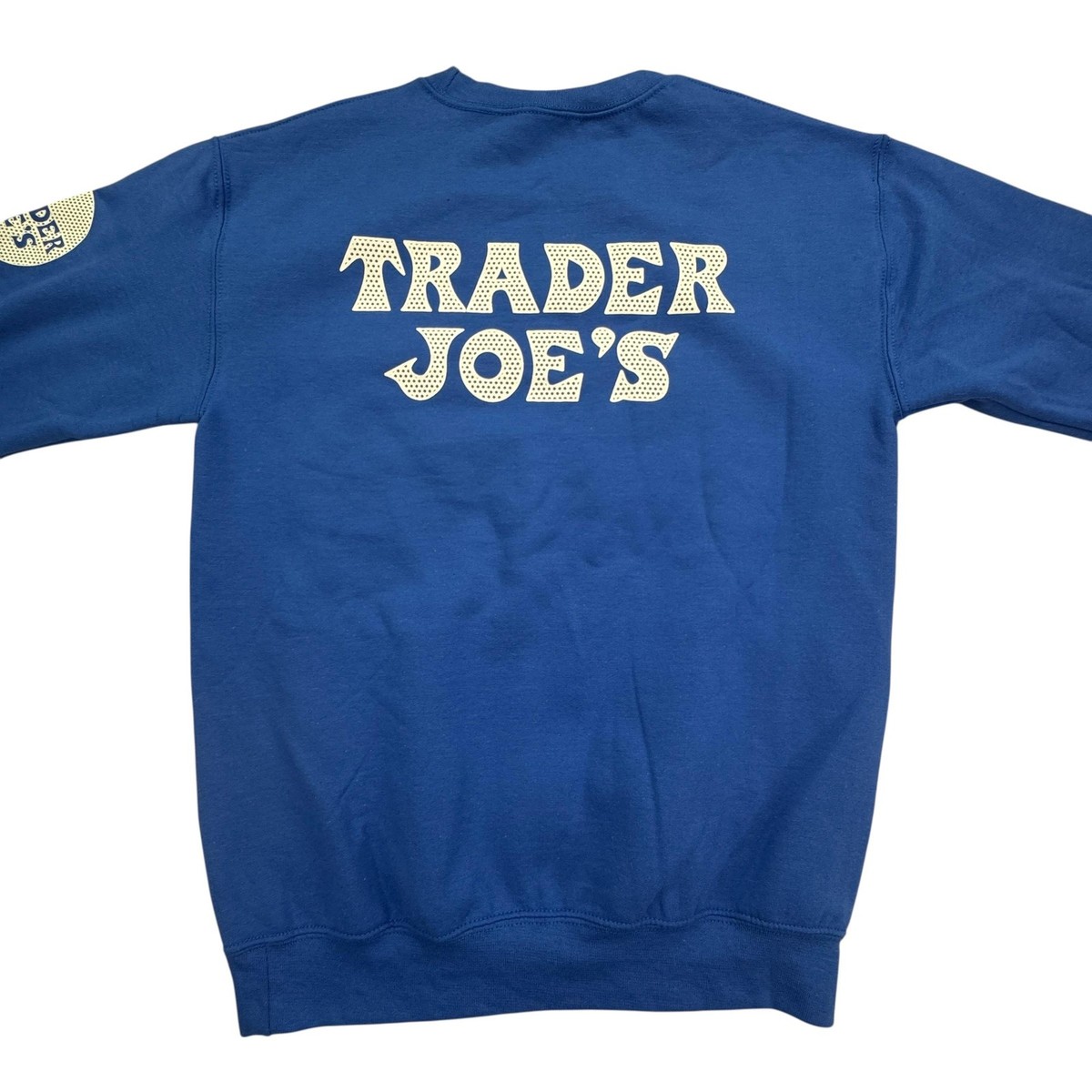 Trader Joe's Sweatshirt Mens Small Crewneck Gildan Heavy Blend
