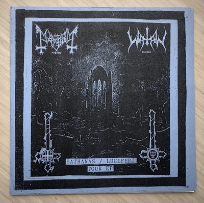 Mayhem / Watain Sathanas Luciferi 2016 Tour EP 7  LTD 405/500 Very Rare