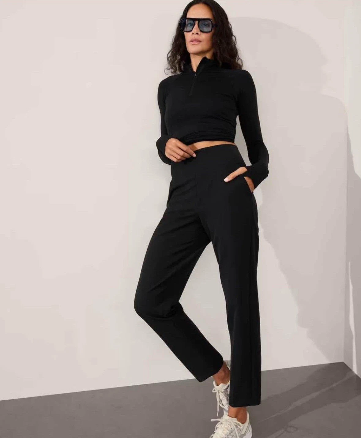 Athleta Size 8 Endless High Rise Pant Black NWT