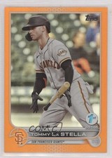 2022 Topps Series 1 1st Edition Orange 45/75 Tommy La Stella #241 0qw3