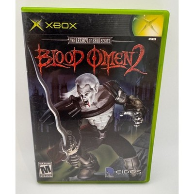 Blood Omen 2 Xbox Game Eidos Legacy of Kain NTSC Vampire Action RPG (No Manual)