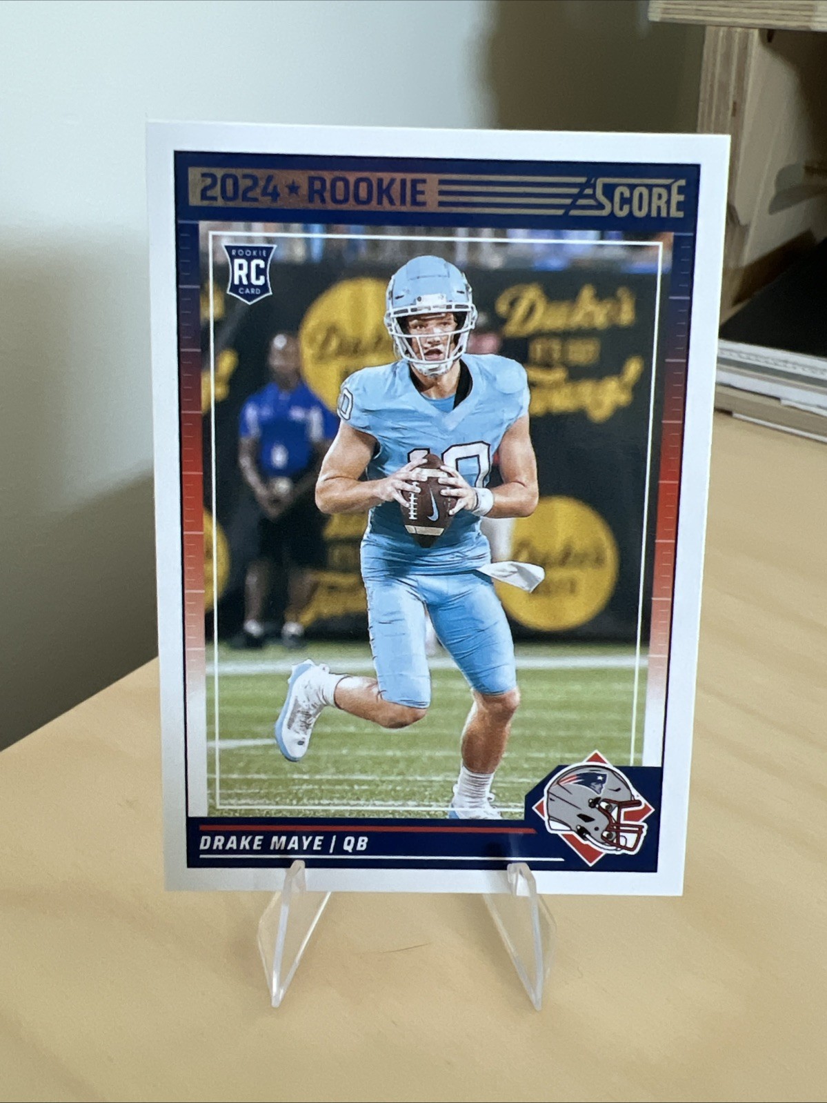 2024 Score - Rookies Drake Maye #303 Scorecard (RC)