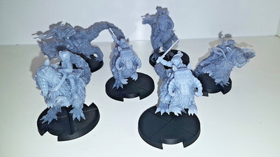 Luke and Han on Tauntaun für Star Wars Legion/Dioramas (3d druck, unbemalt)