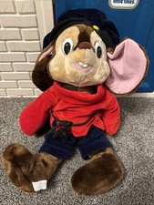 Vintage 1986 Fievel Mousekewitz An American Tail 22" Plush Toy from Sears
