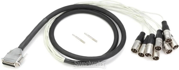 Pro Co DA88XM-5 8-channel DB25 to XLR Male Snake - 5' - Image 2 of 4