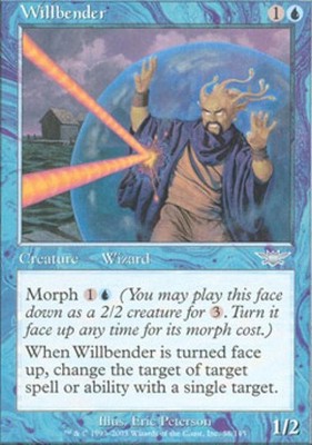 Willbender -Foil Heavy Play MTG Legions