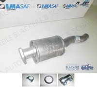 Imasaf Auspuff VorschalldäMpfer + Anbauteile für Audi 90 + Coupe + Quattro