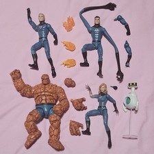 Complete Set Of 4 Fantastic Four Marvel Legends Walgreen Exclusives