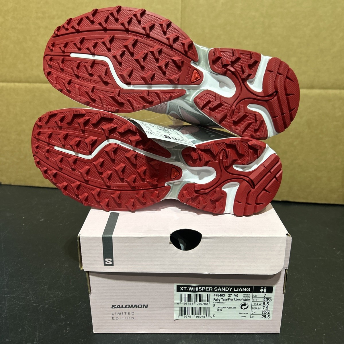 SALOMON XT-WHISPER SANDY LIANG FAIRY TALE PINK L47846300 MENS SIZE