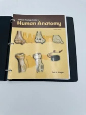 A Visual Analogy Guide to Human Anatomy 4th Edition by Paul A Krieger Ring Bound