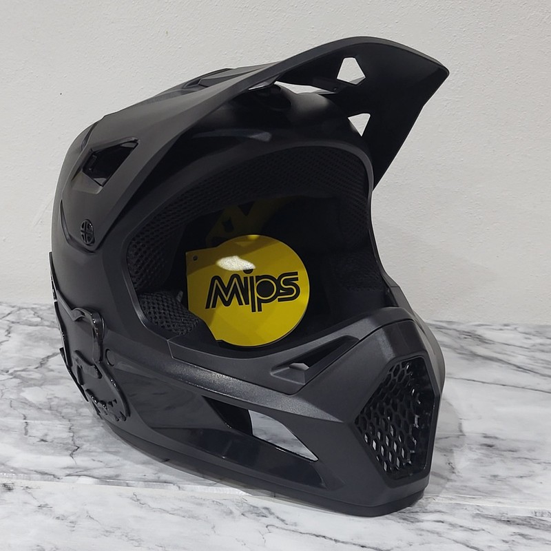 Fox Rampage MIPS Youth Full Face MTB Helmet Black Small 49–50cm RRP £209.99