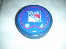 NEW YORK RANGERS BURE HOCKEY PUCK