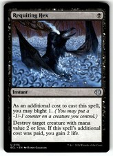 MTG Magic: The Gathering Lorwyn Eclipsed Card #116 Requiting Hex