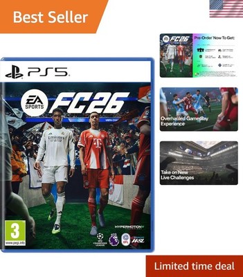Experience EA Sports FC 26 on PS5: 20,000 Players, Manager Challenges & More!