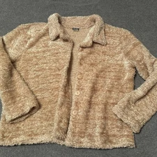 Vintage Stella USA fuzzy cozy sweater size M Winter Jacket