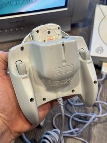 Sega Dreamcast Console Bundle HKT-3020 w/ (2) Controller VMU Crazy Taxi Tested