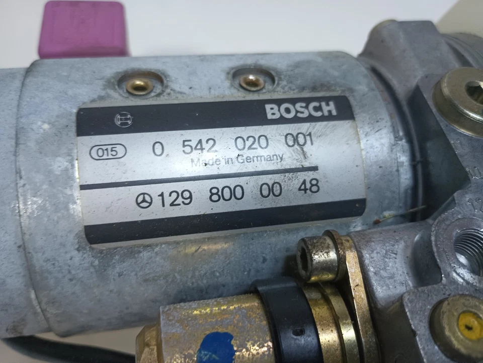 Bomba hidráulica techo convertible superior 90-96 OEM Mercedes R129 300SL 500SL 600SL Foto 2 de 4