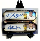 2025 Topps Finest Wyatt Langford/Josh Jung Rookie Cup Dual Auto /25-Rangers!