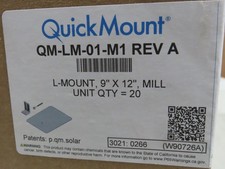 QUICK MOUNT QM-LM-01-M1 REV A L MOUNT 9"X12" QTY 20