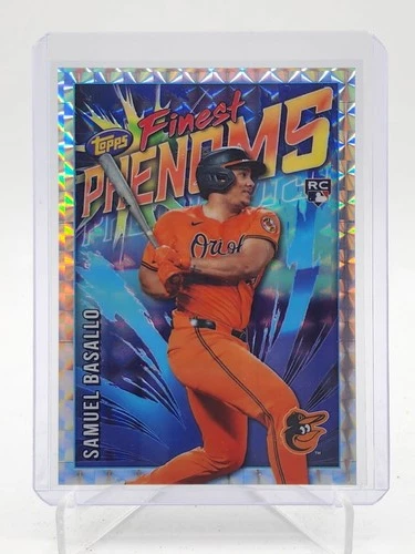 2026 Topps Finest Samuel Basallo Base (RAW)