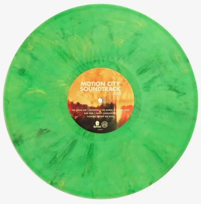 MOTION CITY SOUNDTRACK Go (NEW) Green Marble Vinyl LP /500 bayside afi blink 182 Foto 2 de 3