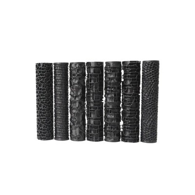 Texture Roller Set   7-Pattern 3D-Printed Miniature Terrain Rollers for Clay ...