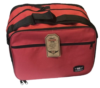 Haut Boite Sac Intérieur Pour Givi Trekker Outback Dolomiti 30 L Haut Étui Rouge - Photo 1/2