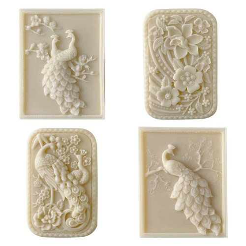 Silicone Soap Molds Craft Flower Flexible DIY Candle Making Mould Handmade Mold