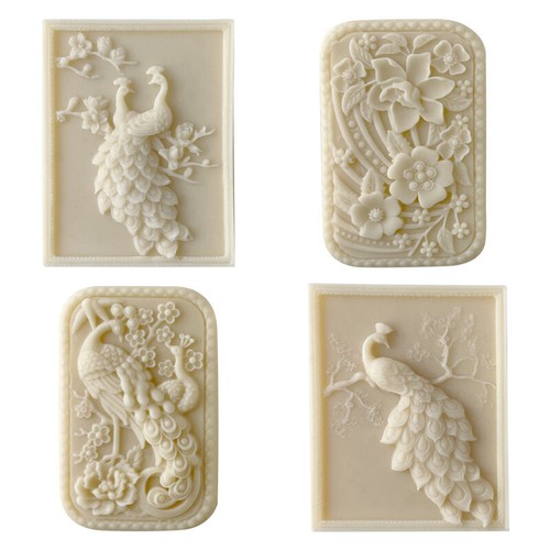 Silicone Soap Molds Craft Flower Flexible DIY Candle Making Mould Handmade Mold - Zdjęcie 1 z 8