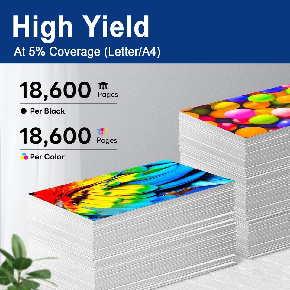 Juego de unidad de batería FADSOON® 4PK DR223 para Brother DR223CL HL-L3290CDW MFC-L3770CDW Foto 3 de 4