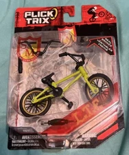 flick trix bmx finger bike S&M Dirt Ltf RARE 2009 new Green Read