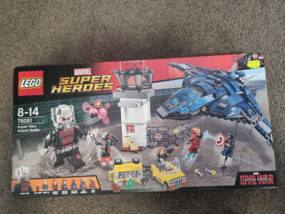 LEGO Marvel 76051 Super Hero Airport Battle - New & Sealed 673419250429 ...