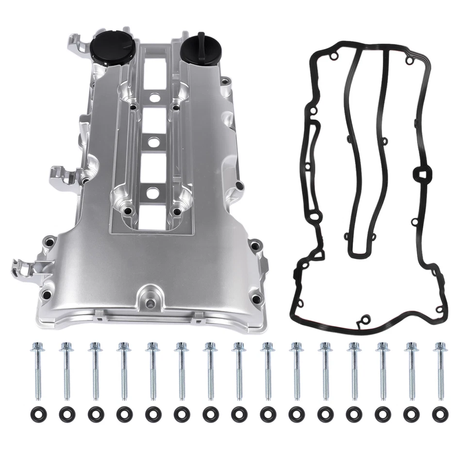 Cubierta de válvula de aluminio para Cadillac ELR 2014-2016 Buick Encore 2013-2021 1,4 L L4 Foto 3 de 4