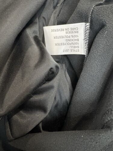 HyVee Grocery Jacket Unisex XL Gray Full Zip Long Sleeve Pockets Fleece Lined - Picture 7 of 11