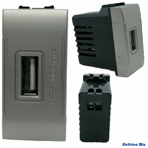 bticino living light tech compatibile presa schuko tv usb pusante deviatore grig - Foto 11 di 35
