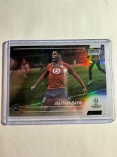 K181,209 - 2021-22 Stadium Club Chrome UEFA Refractors #83 Jonathan David