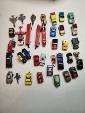 Micro Machines Cars Hot Rods Trucks Trailer Vehicles Lot 100 Airplane Case Van