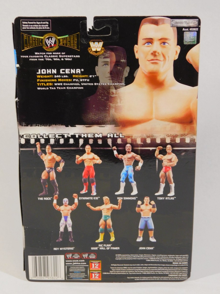 WWE CLASSIC SUPER STARS JOHN CENA LJN COLLECTOR SERIES 20