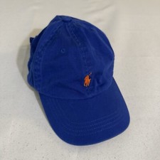 Polo Ralph Lauren Hat Cap Youth Kids 4-7 OS Adjustable Strap Back Blue