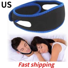 2 PCS Anti Snoring Chin Strap Stop Snoring Belt Sleep Apnea Support Solution