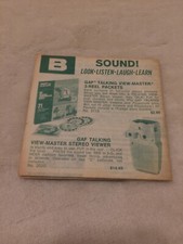 Vintage Gaf View Master Mail Order Form Green 259-850-06 