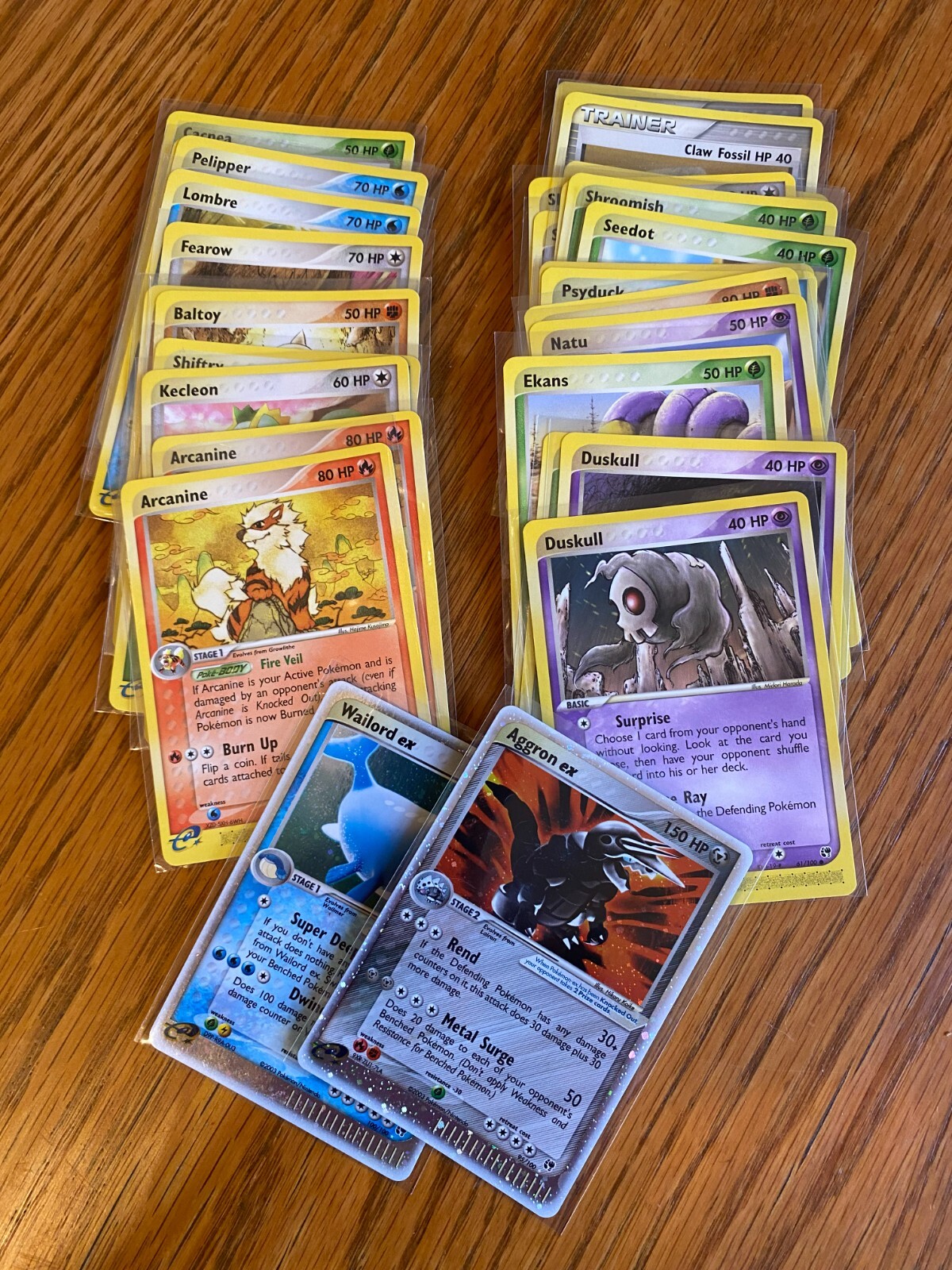Pokémon EX "Sandstorm" Series / All - Pick your cards
