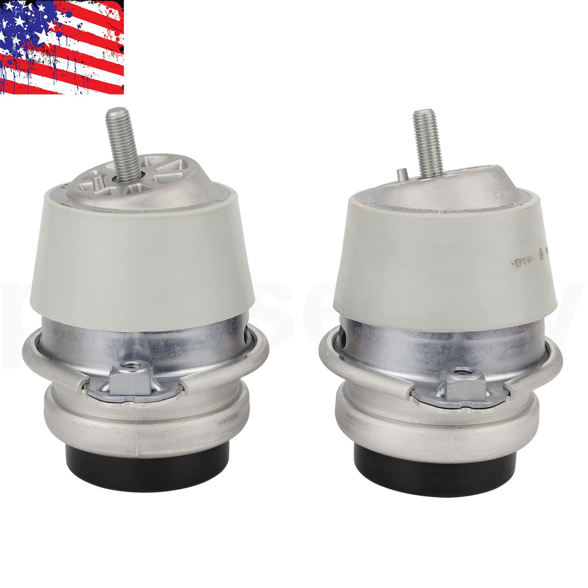 94837504901 2 Mount Set for Porsche Cayenne 4.8L & Cayenne 4.5L