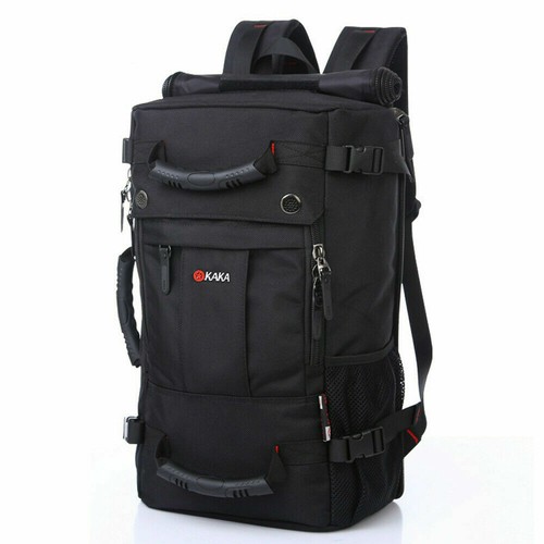 40L Large Capacity Men Shoulder Backpack Polyester Travel Messager Luggage Bag - Picture 2 of 13