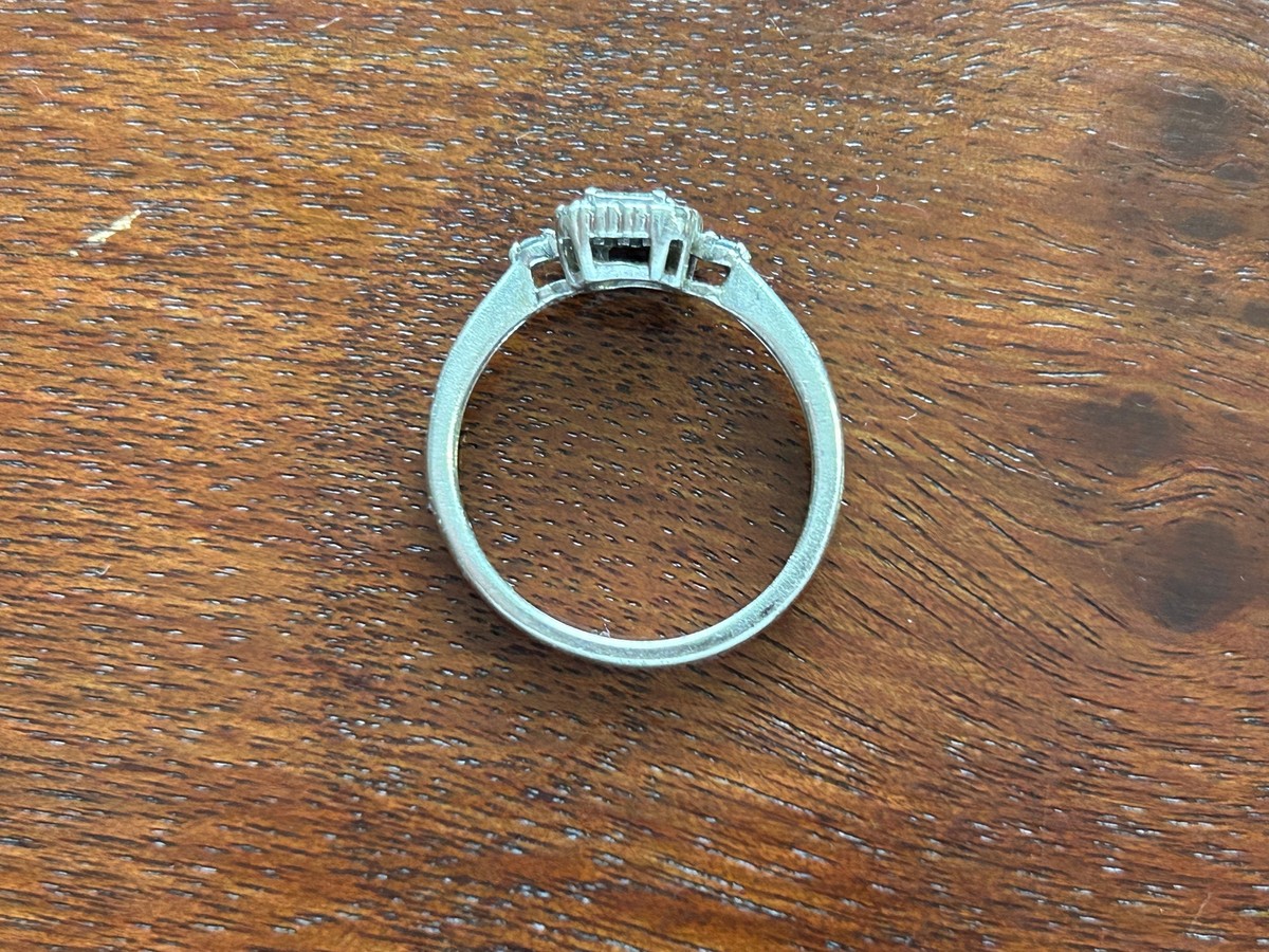 Sterling Silver 925 1.4tw Diamond Ring Sz 7 | eBay