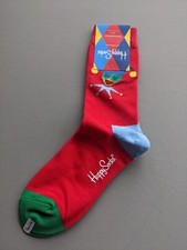 Happy Socks cotten calf socks Art Design Unique Christmas   FREE UK P P for 5