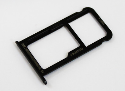 OEM UNLOCKED HUAWEI P10 VTR-L29 REPLACEMENT BLACK DUAL SIM MICRO SD CARD TRAY