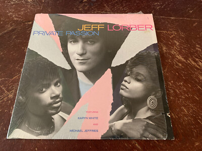 JEFF LORBER  PRIVATE PASSION  KARYN WHITE MICHAEL JEFFRIES VINYL LP