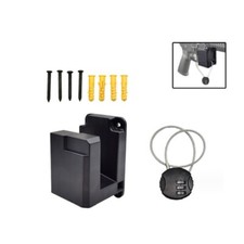 Gun Handgun mounting bracket Rack Wall Mount Floating Hanger Safe Storage Hooks